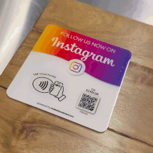 Instagram Followers Plaque