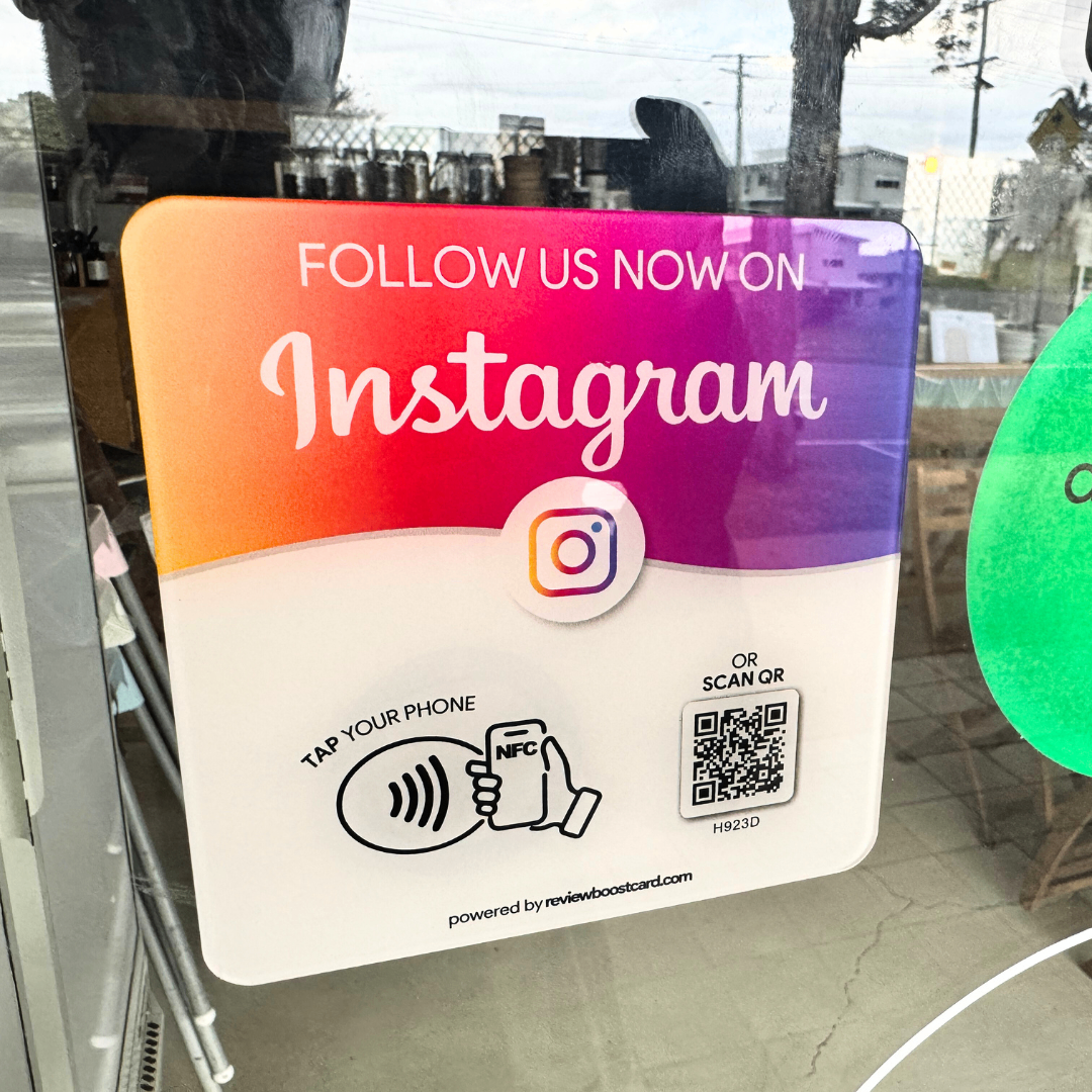 Instagram Followers Plaque