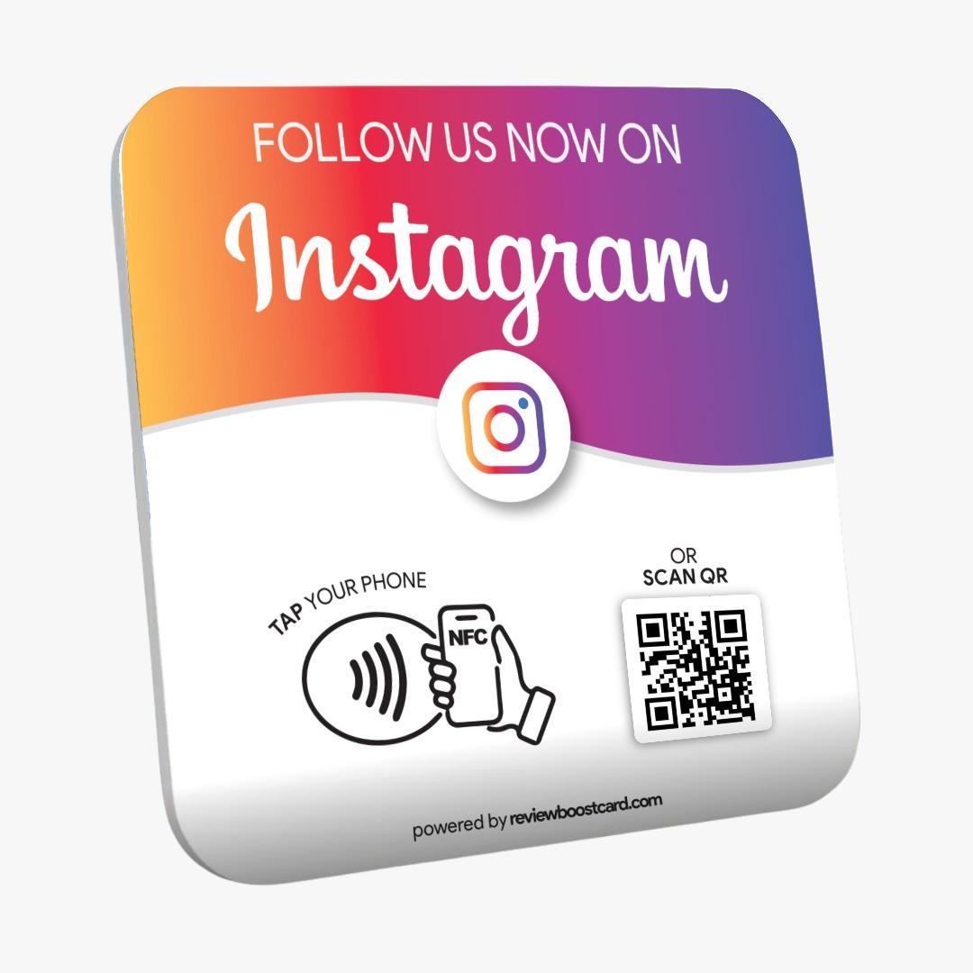 Instagram Followers Plaque